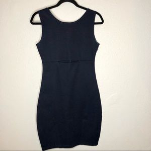 bishop + young Bodycon Cutout Navy Blue Dress
